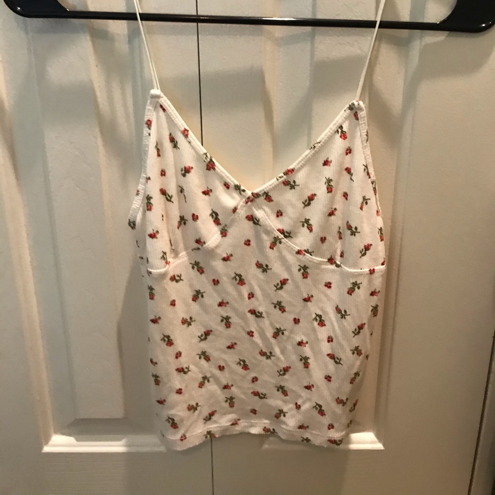 Forever 21 Rose Tank Top